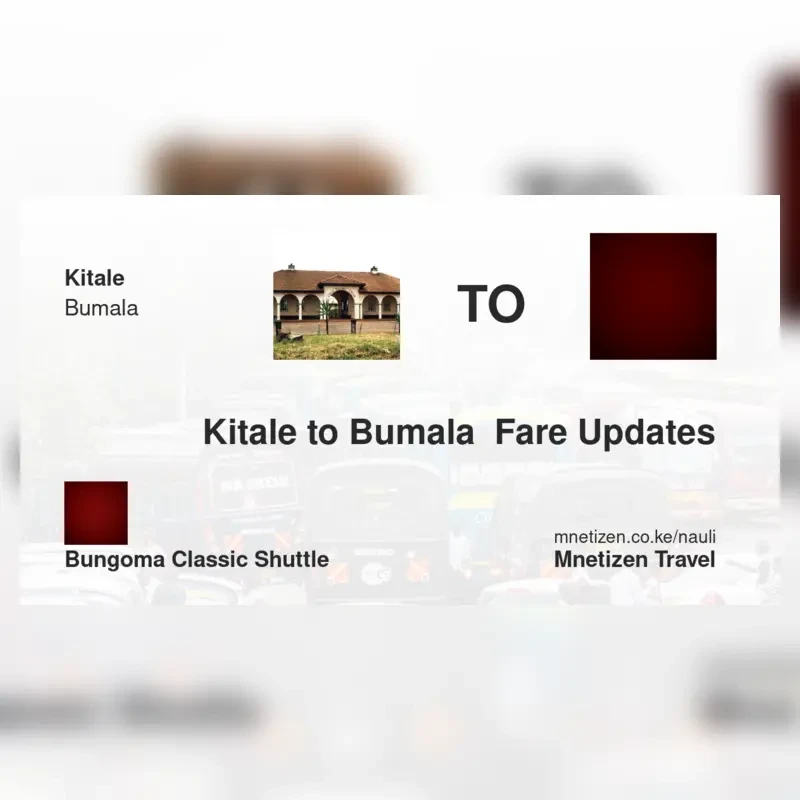 Image of kitale-to-bumala-bungoma-classic-shuttle transport fare