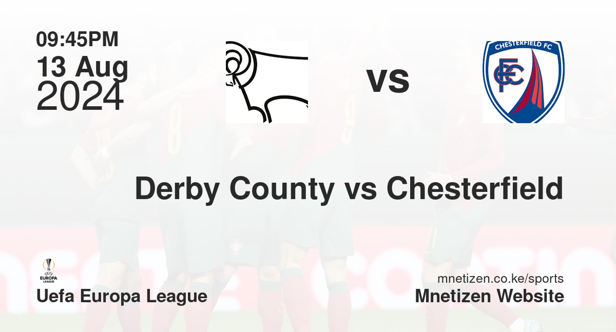 Derby County vs Chesterfield