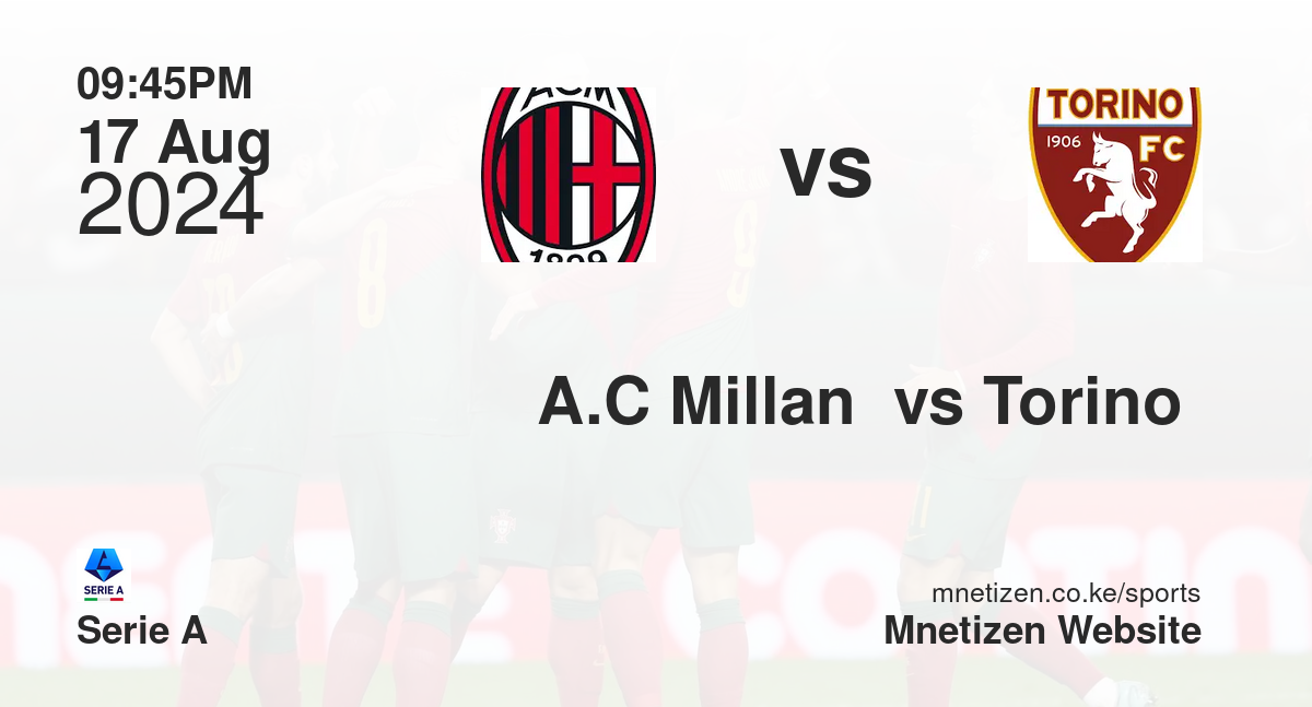 A.C Millan  vs Torino 