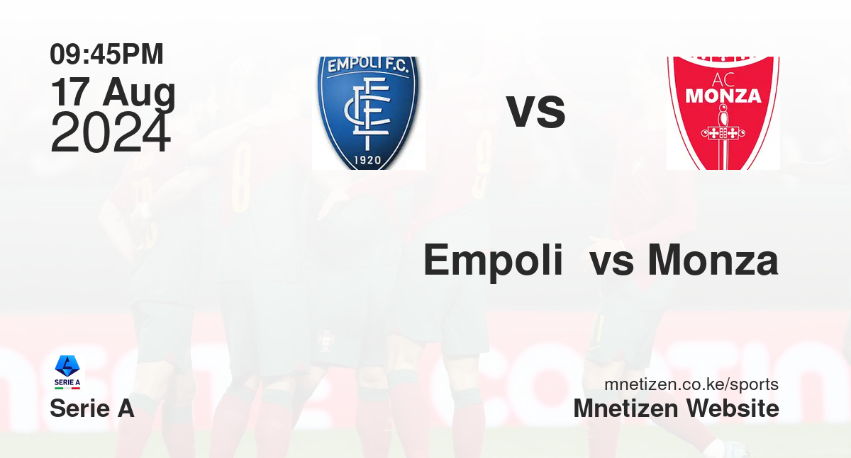 Empoli  vs Monza