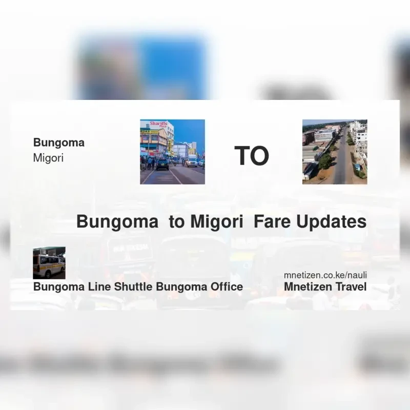 Image of bungoma-to-migori-line-shuttle-office transport fare