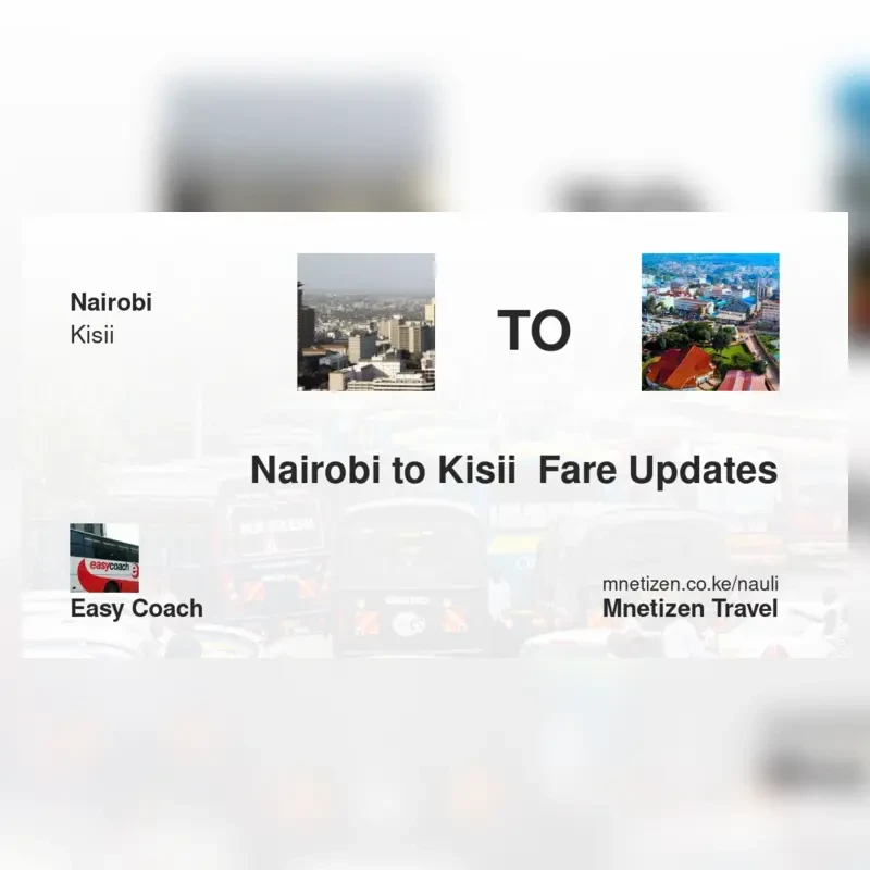 Image of nairobi-to-kisii-easy-coach Basi fare