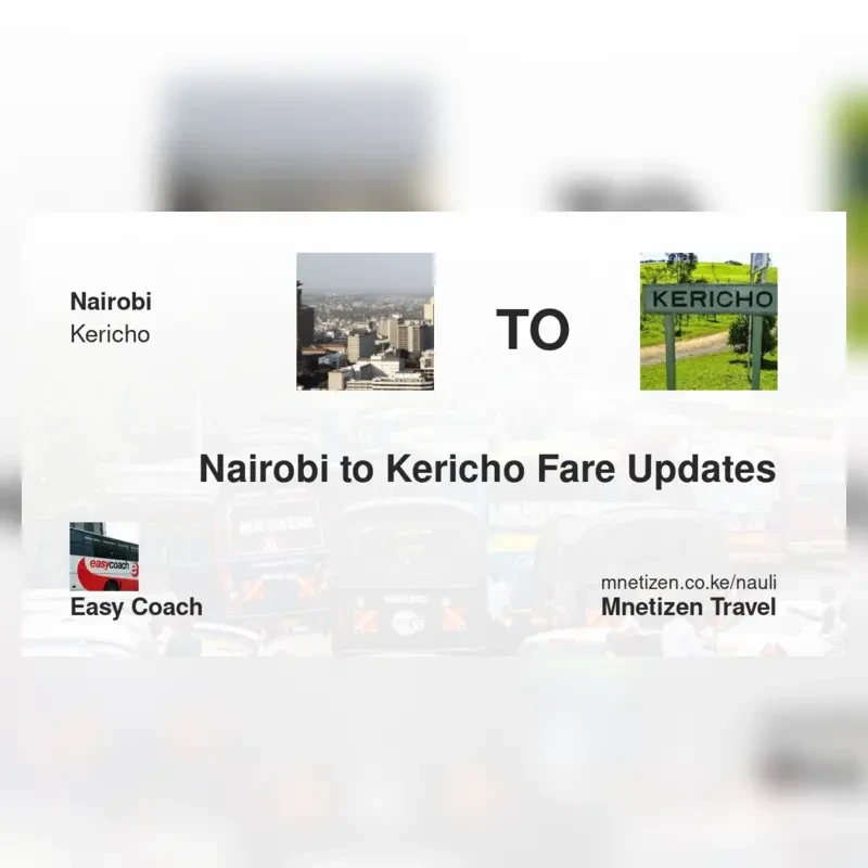 Image of nairobi-to-kericho-easy-coach Basi fare