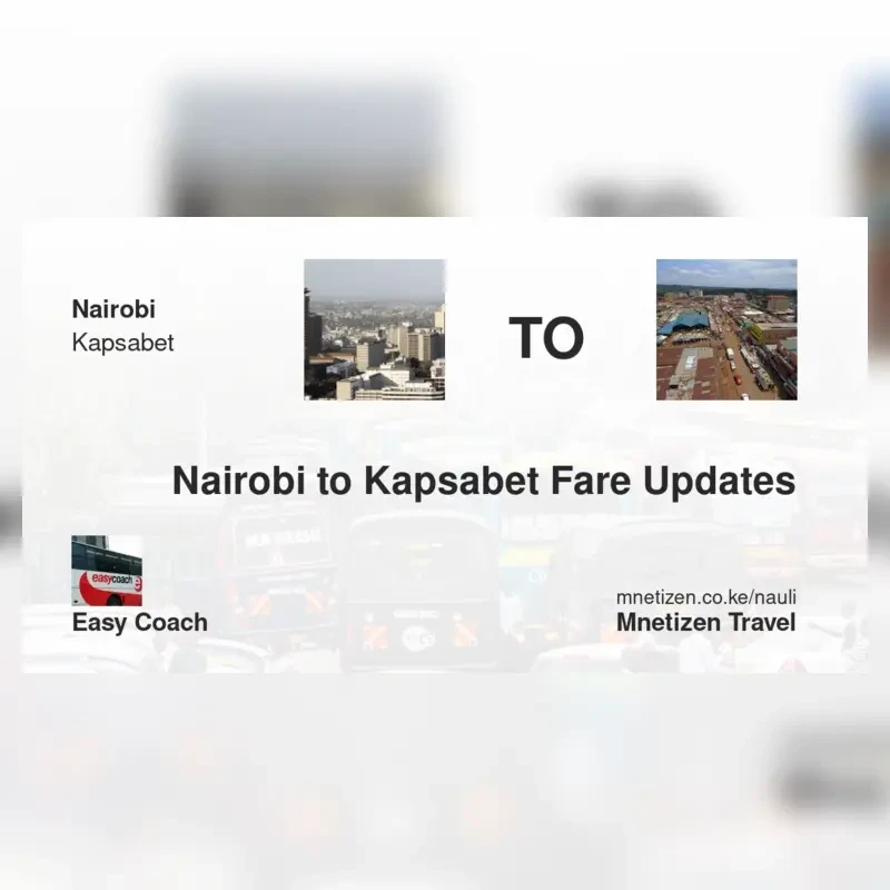 Image of nairobi-to-kapsabet-easy-coach Basi fare