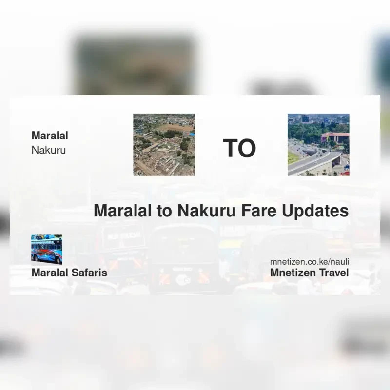 Image of maralal-to-nakuru-safaris transport fare