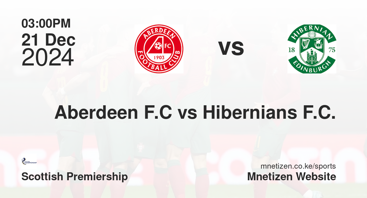 Aberdeen F.C vs Hibernians F.C.