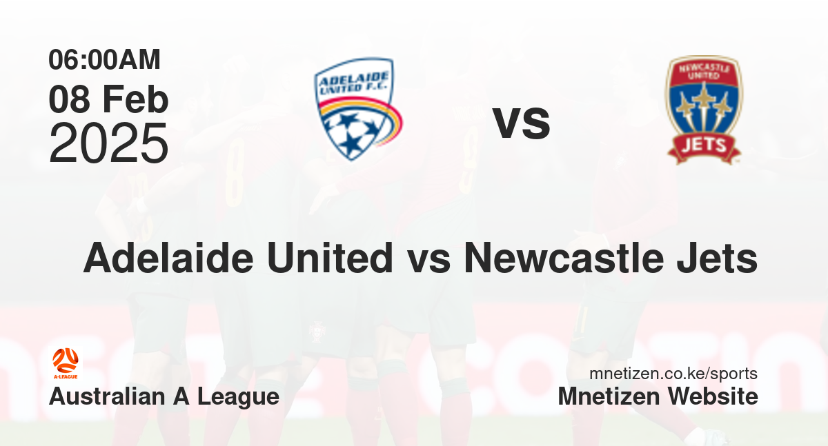 Adelaide United vs Newcastle Jets | 08 Feb 2025 Match