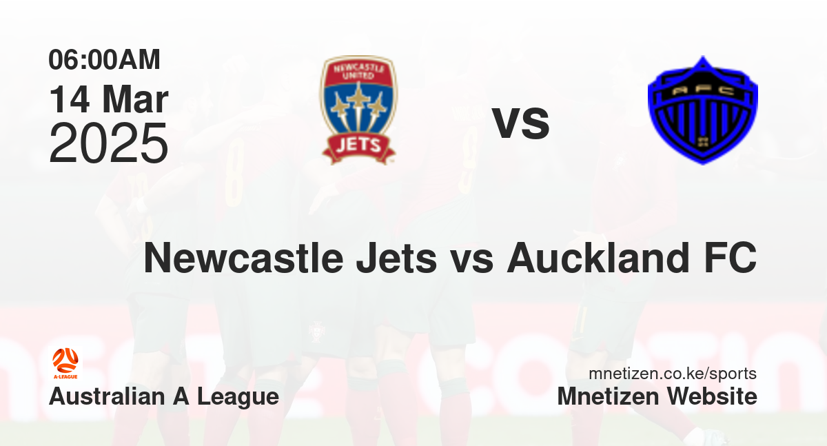 Newcastle Jets vs Auckland FC | 14 Mar 2025 Match