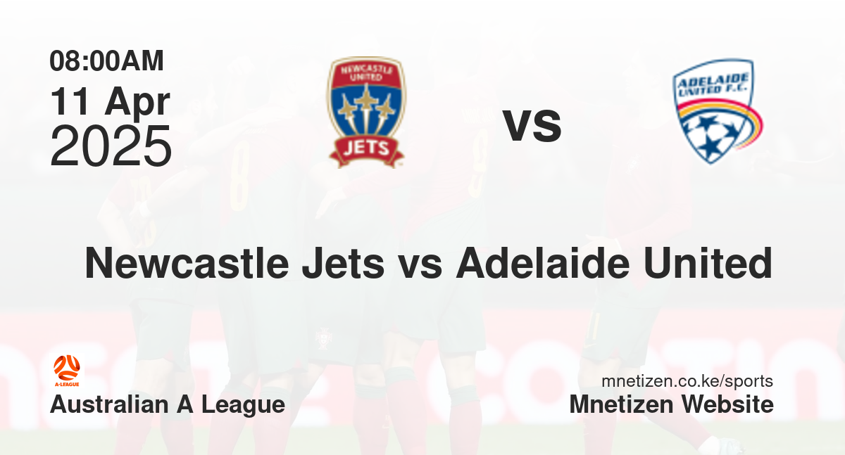 Newcastle Jets vs Adelaide United | 11 Apr 2025 Match