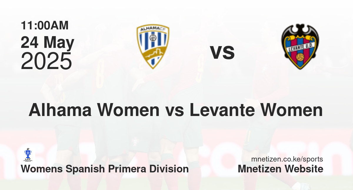 Alhama Women vs Levante Women | 24 May 2025 Match