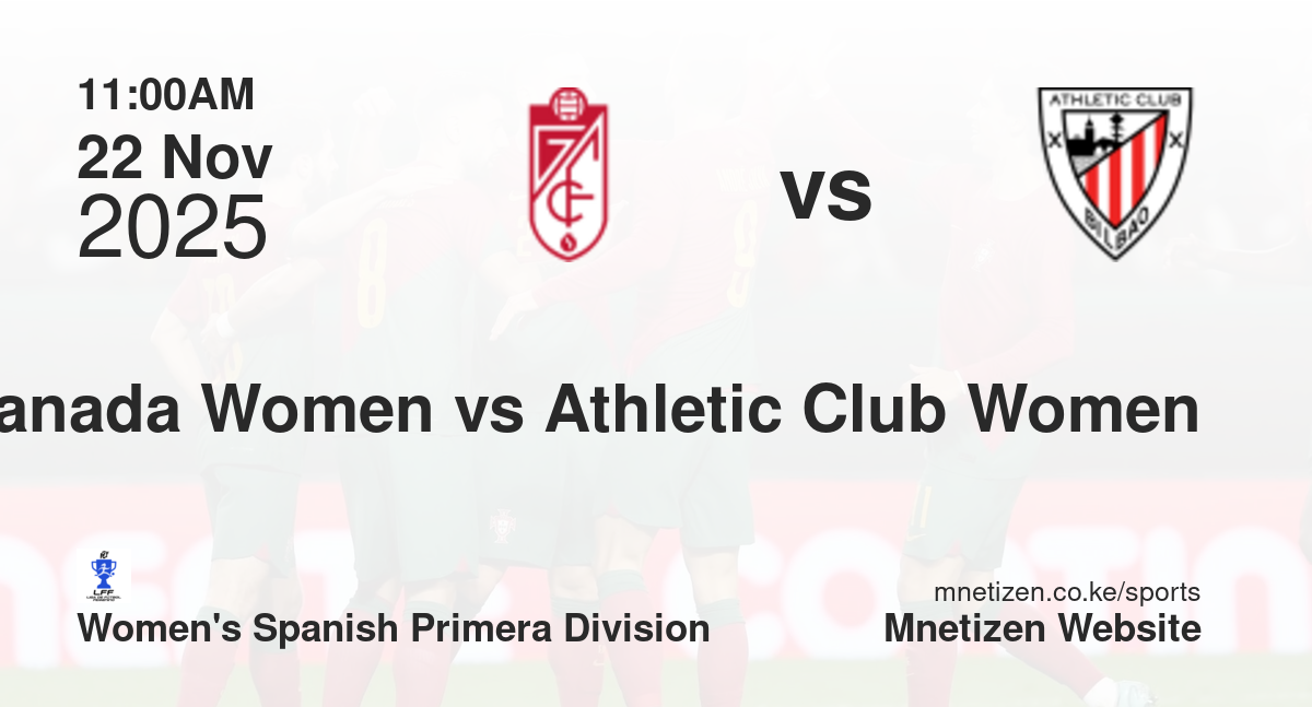 Granada Women vs Athletic Club Women | 22 Nov 2025 Match