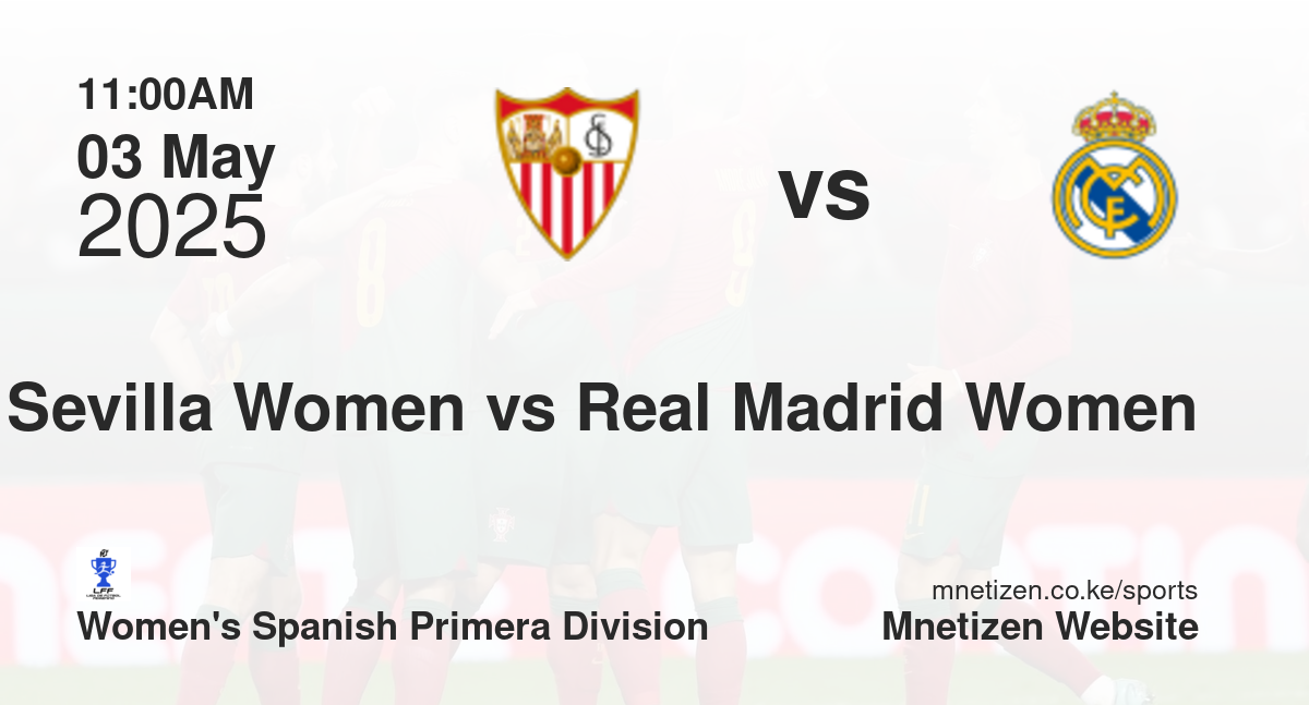 Sevilla Women vs Real Madrid Women | 03 May 2025 Match