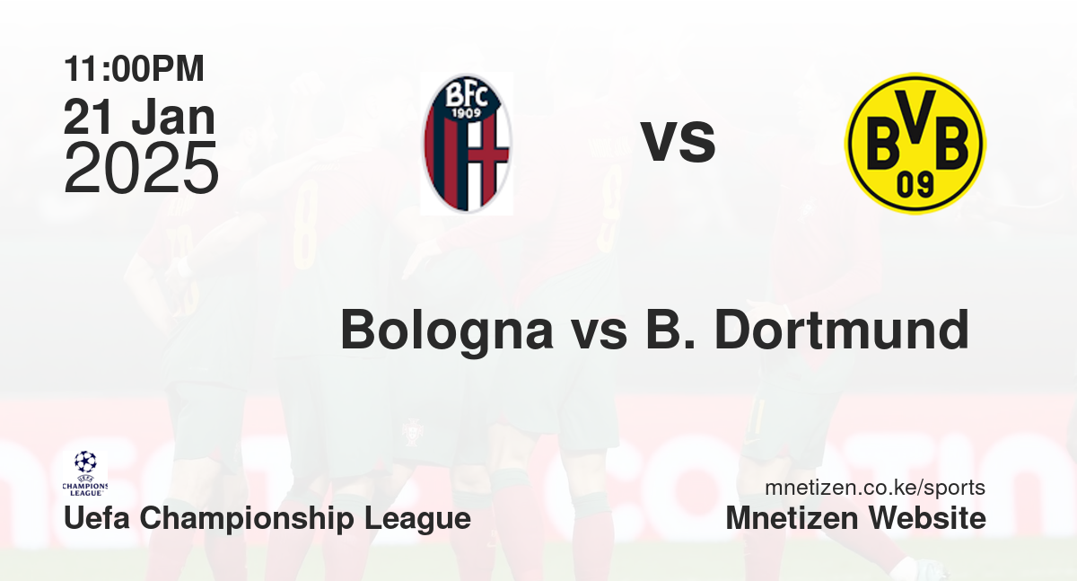 Bologna vs B. Dortmund 