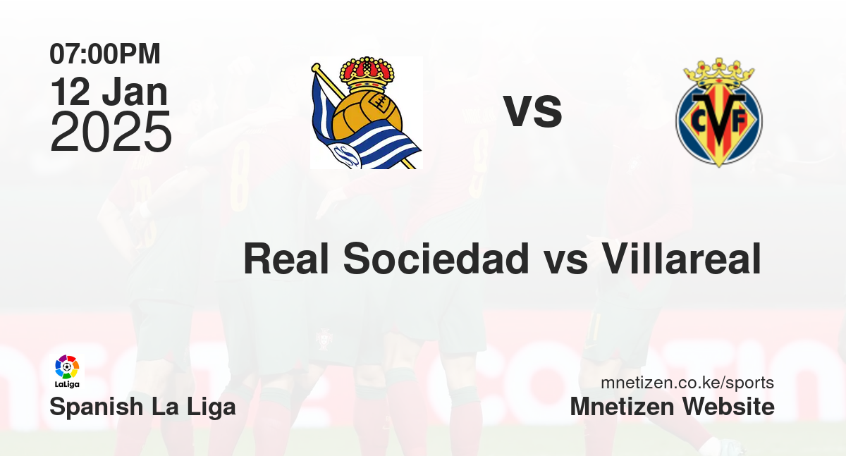 Real Sociedad vs Villareal 