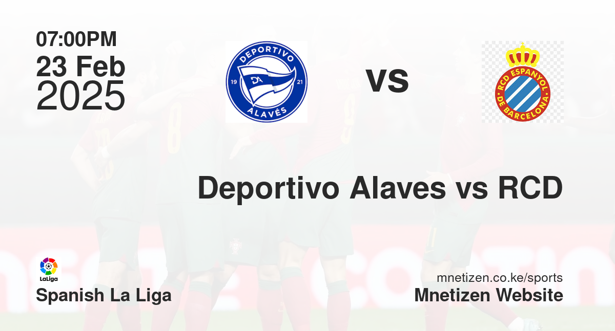 Deportivo Alaves vs RCD