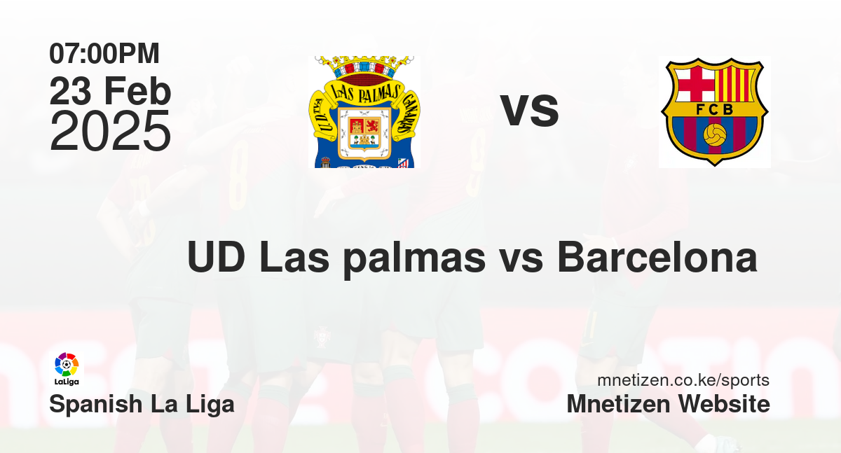UD Las palmas vs Barcelona 