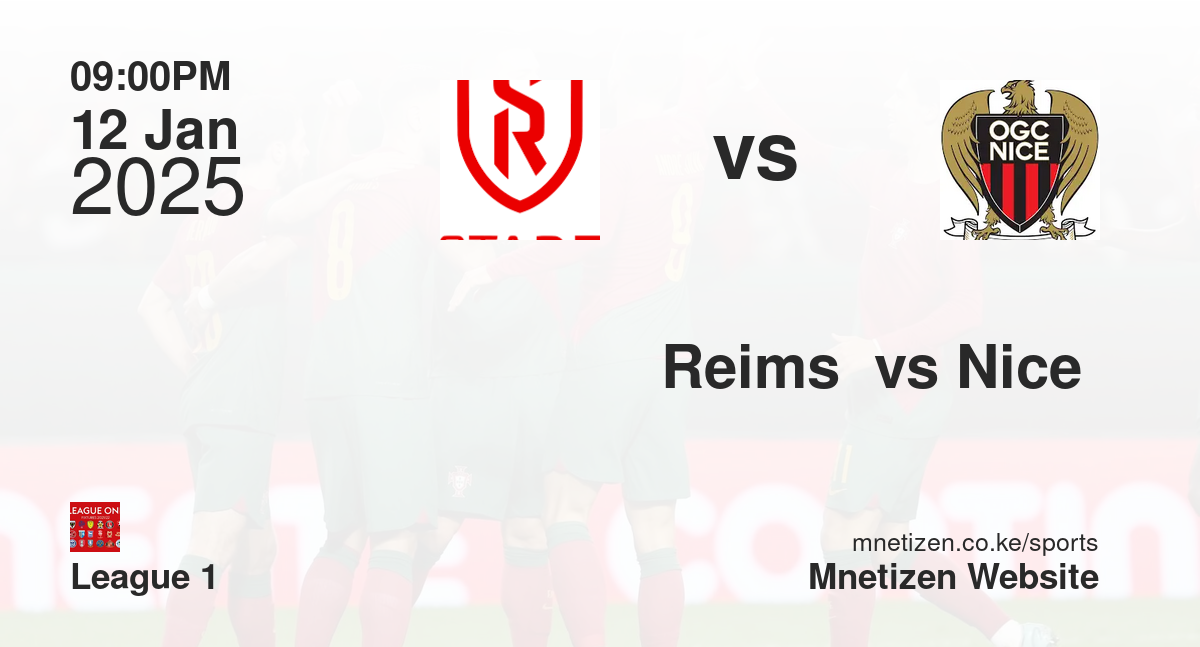Reims  vs Nice 
