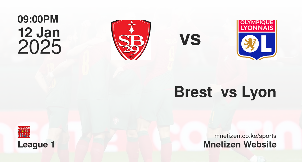 Brest  vs Lyon