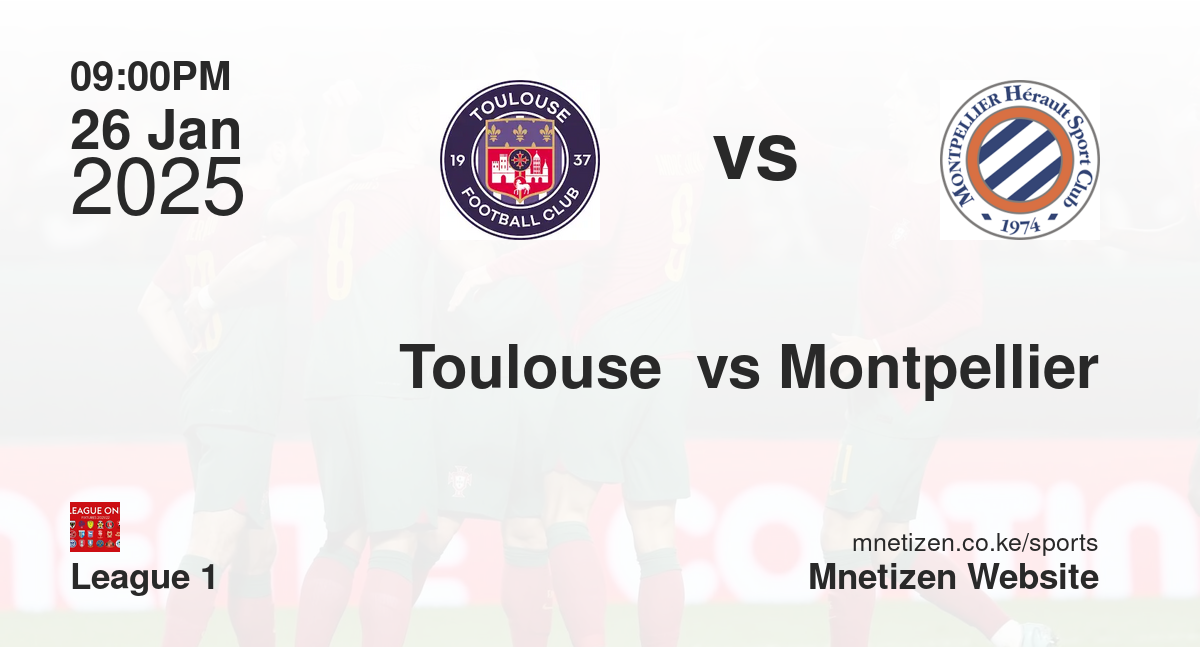 Toulouse  vs Montpellier