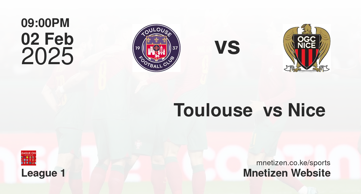 Toulouse  vs Nice 