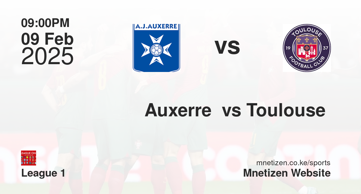 Auxerre  vs Toulouse 