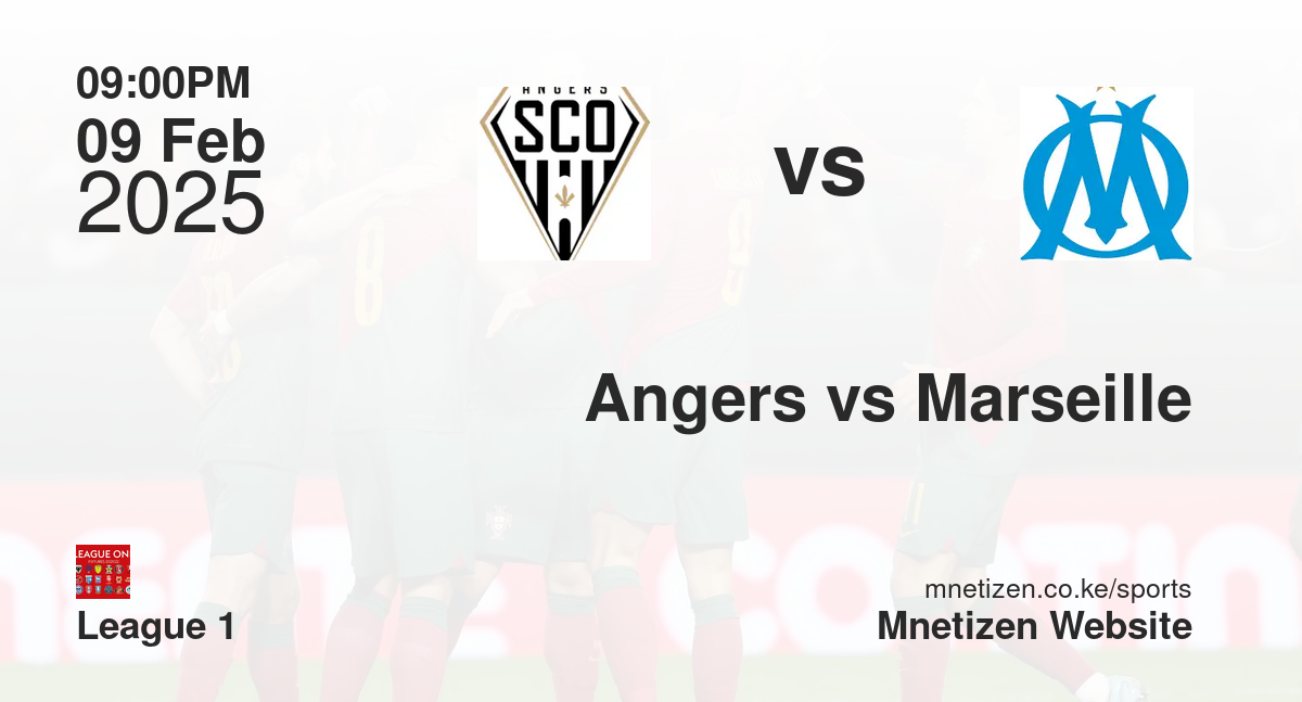 Angers vs Marseille