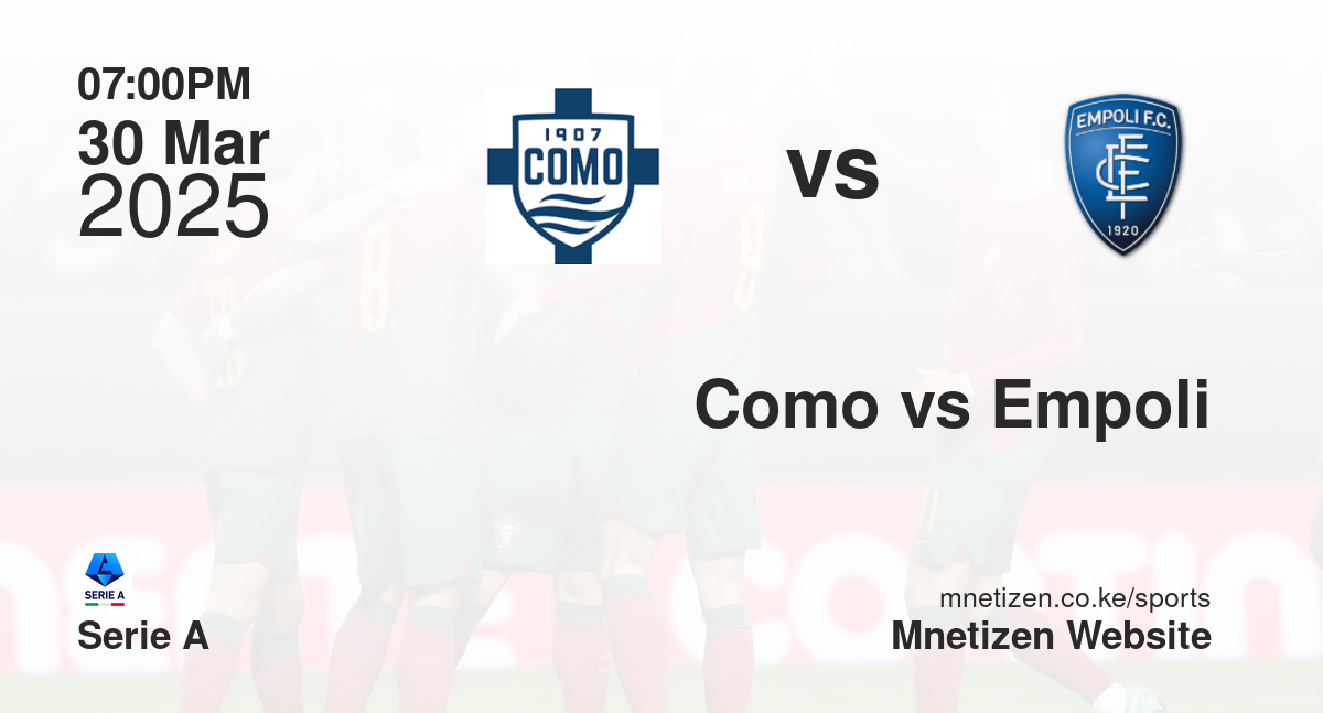 Como vs Empoli