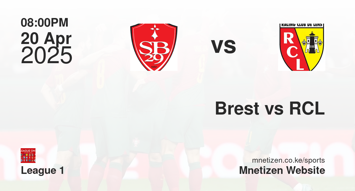 Brest vs RCL