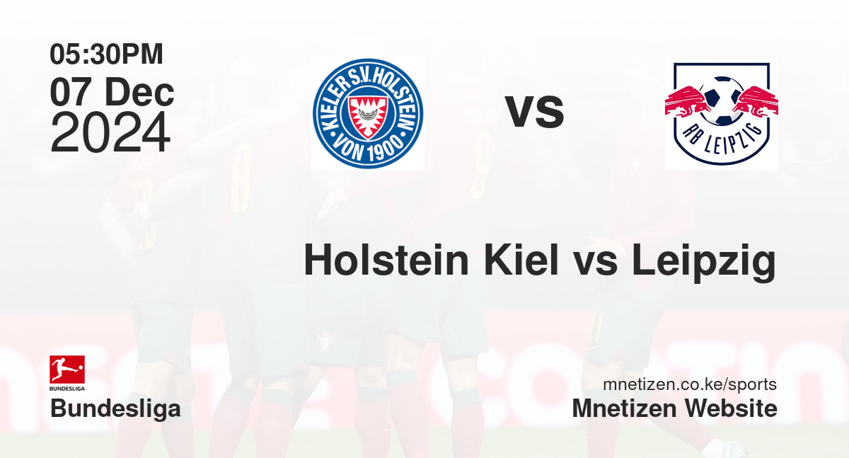 Holstein Kiel vs Leipzig