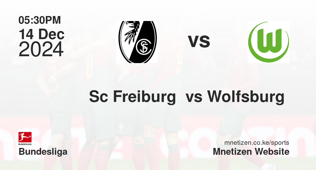 Sc Freiburg  vs Wolfsburg 