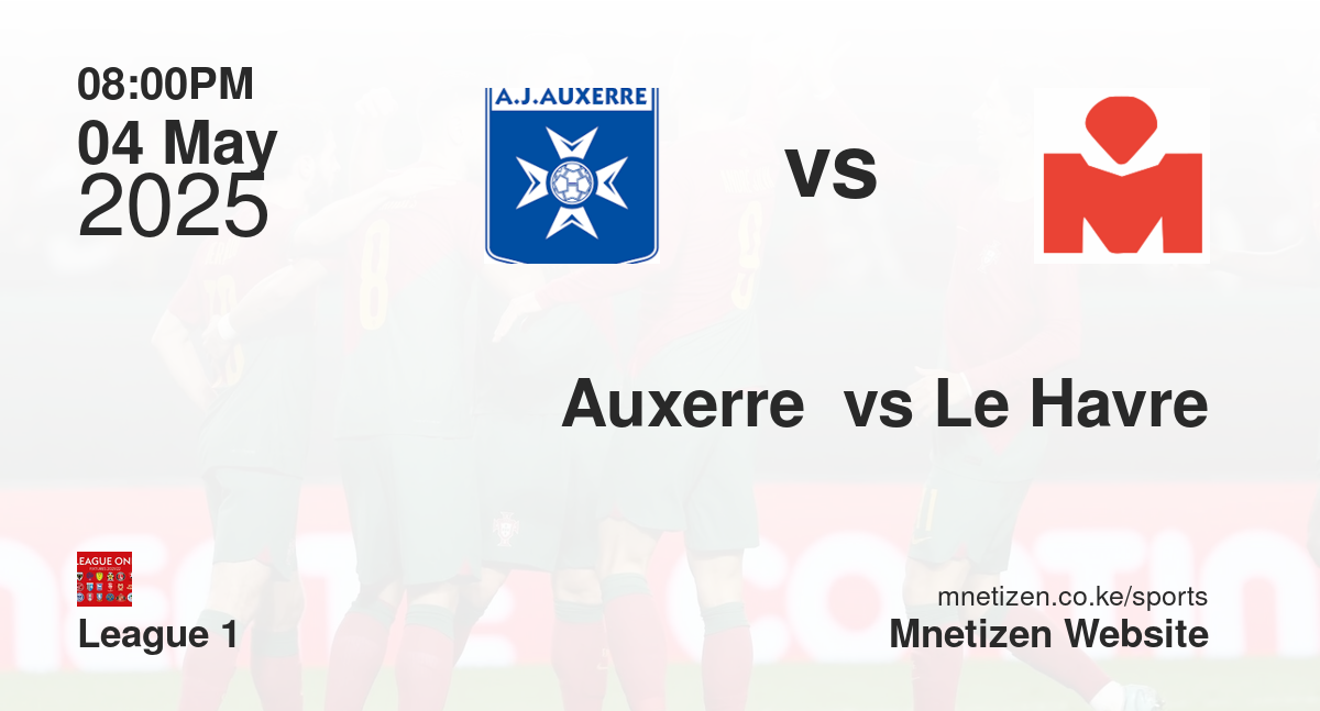 Auxerre  vs Le Havre