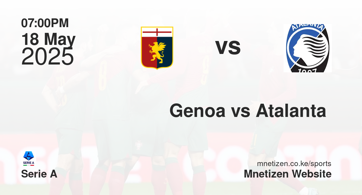 Genoa vs Atalanta 