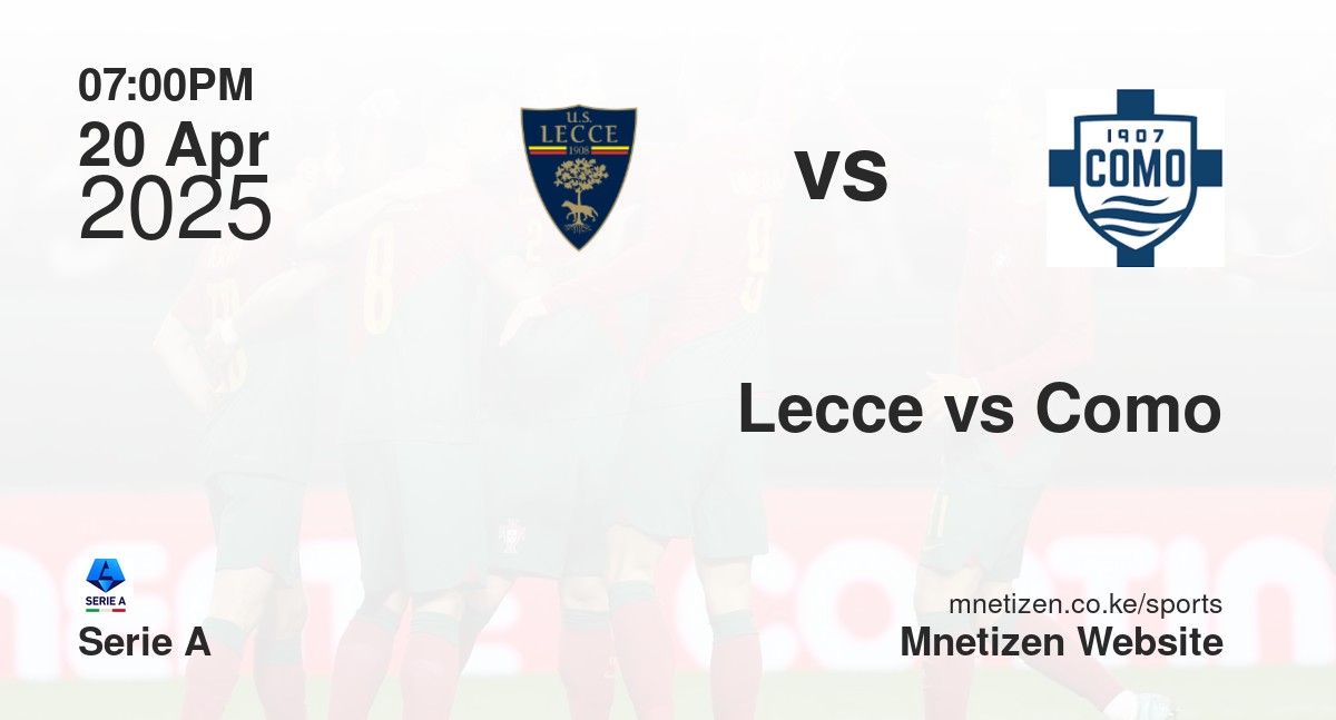 Lecce vs Como