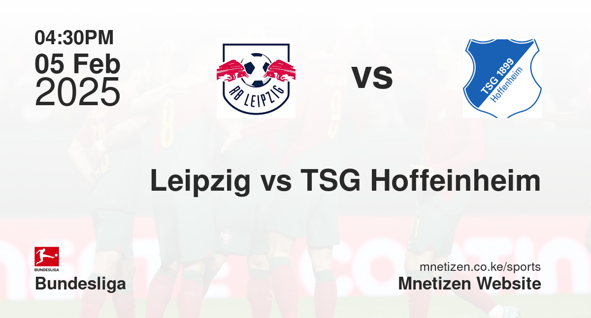 Leipzig vs TSG Hoffeinheim