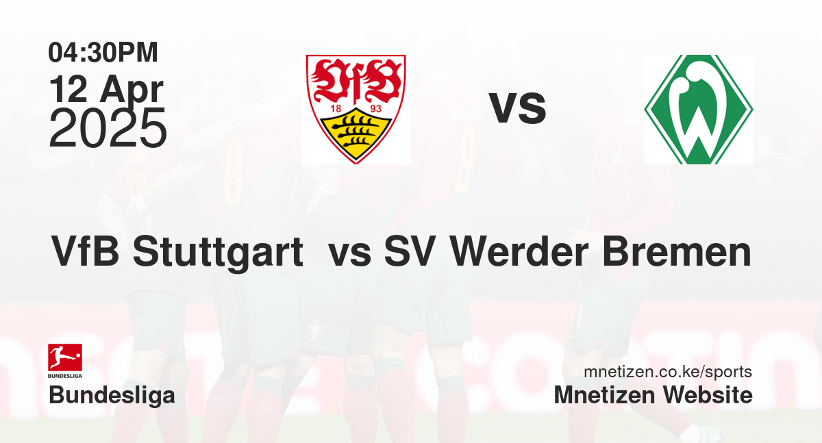 VfB Stuttgart  vs SV Werder Bremen