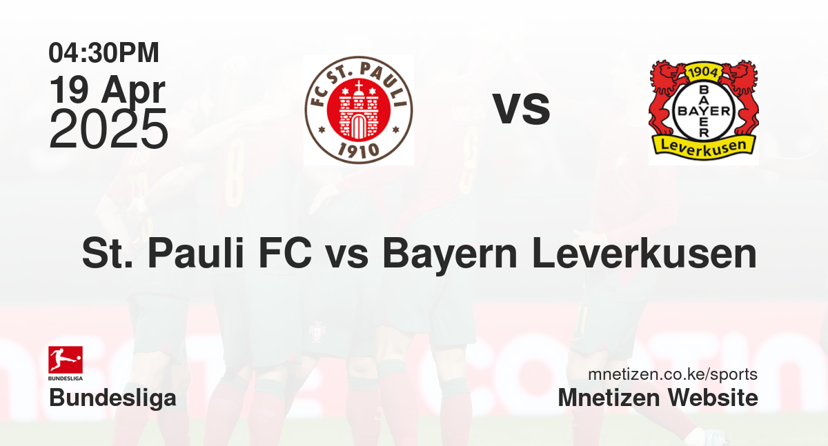 St. Pauli FC vs Bayern Leverkusen