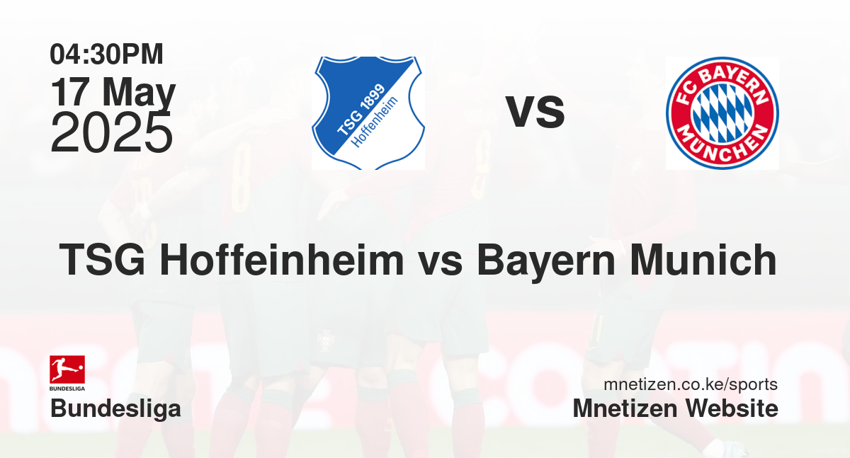 TSG Hoffeinheim vs Bayern Munich