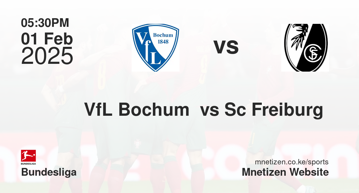 VfL Bochum  vs Sc Freiburg 