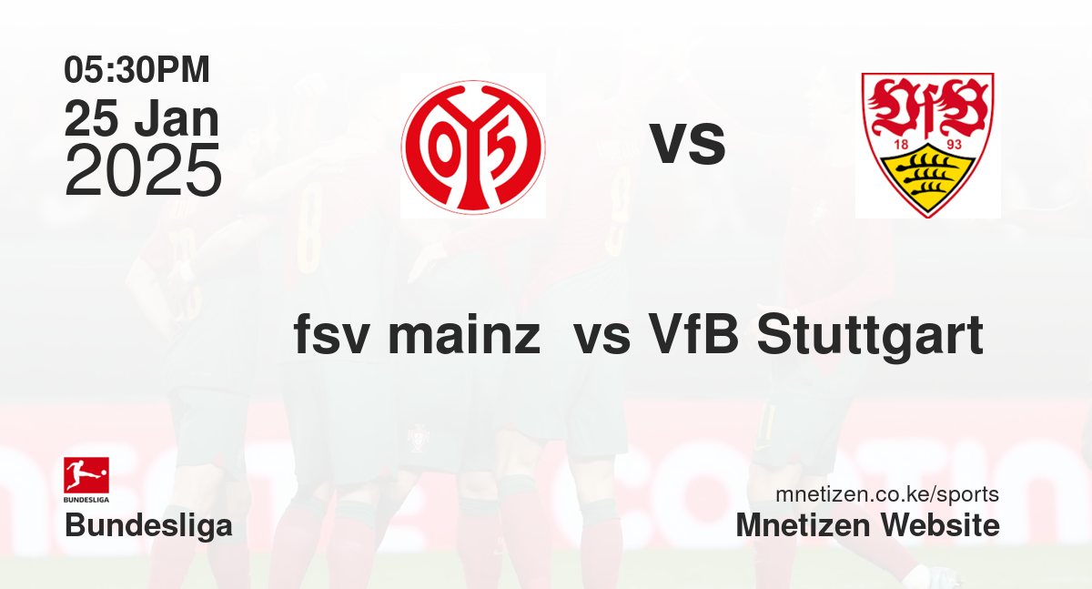 fsv mainz  vs VfB Stuttgart 