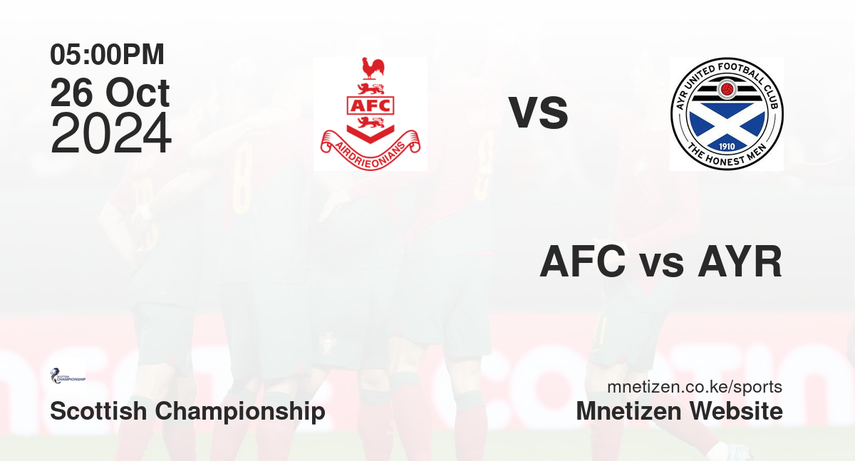 AFC vs AYR
