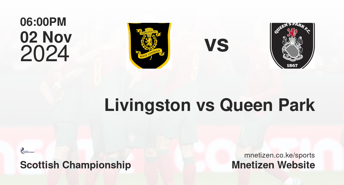 Livingston vs Queen Park