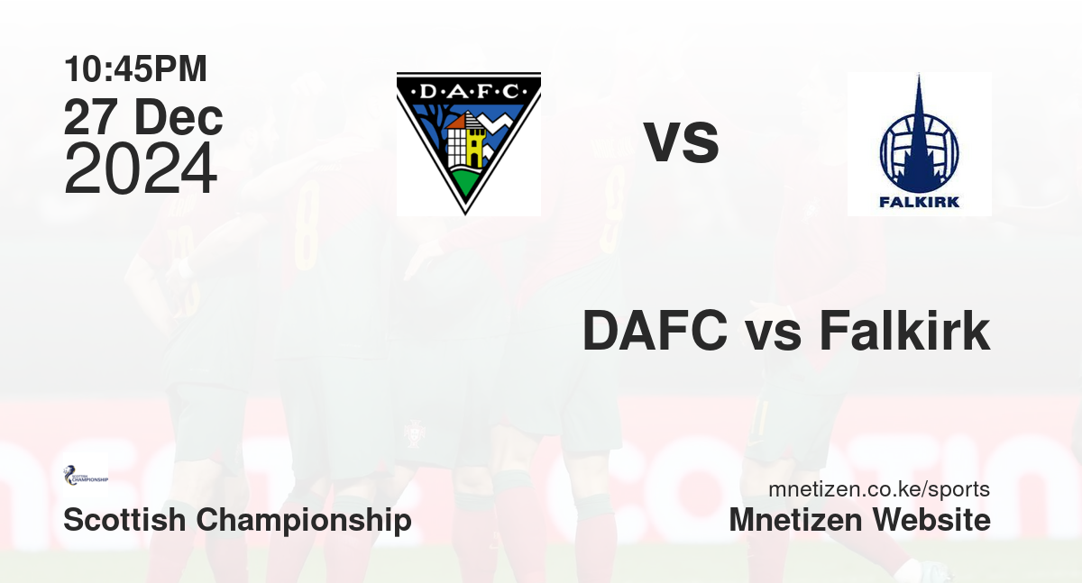 DAFC vs Falkirk