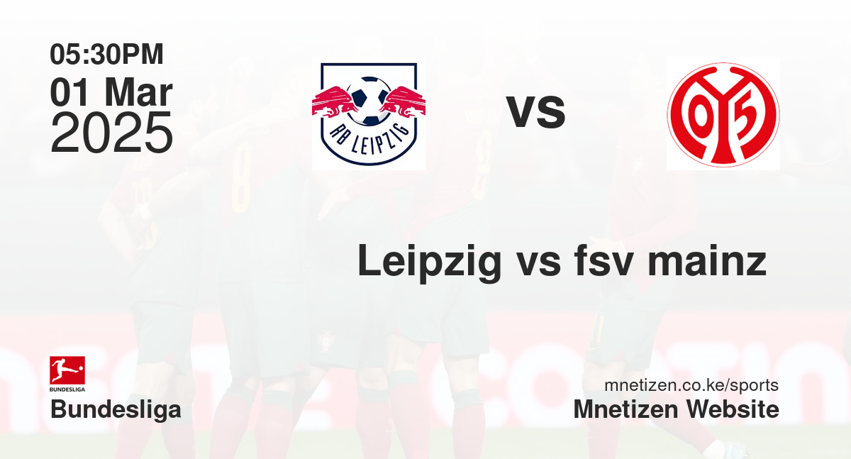 Leipzig vs fsv mainz 