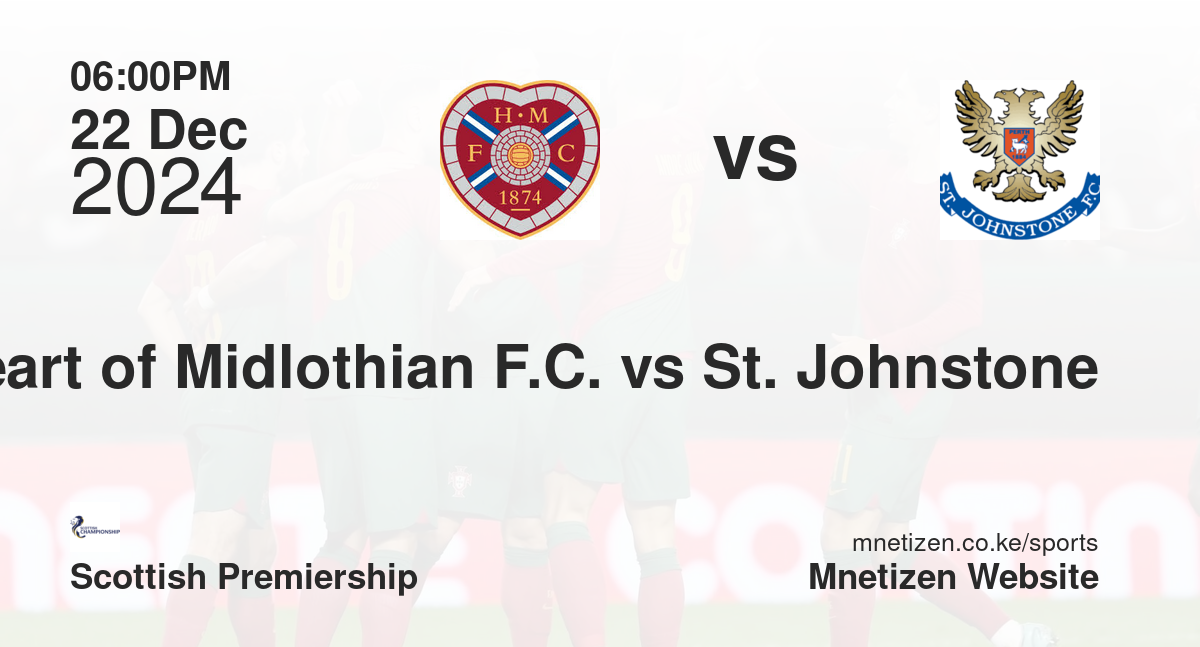 Heart of Midlothian F.C. vs St. Johnstone