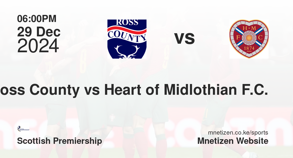 Ross County vs Heart of Midlothian F.C.