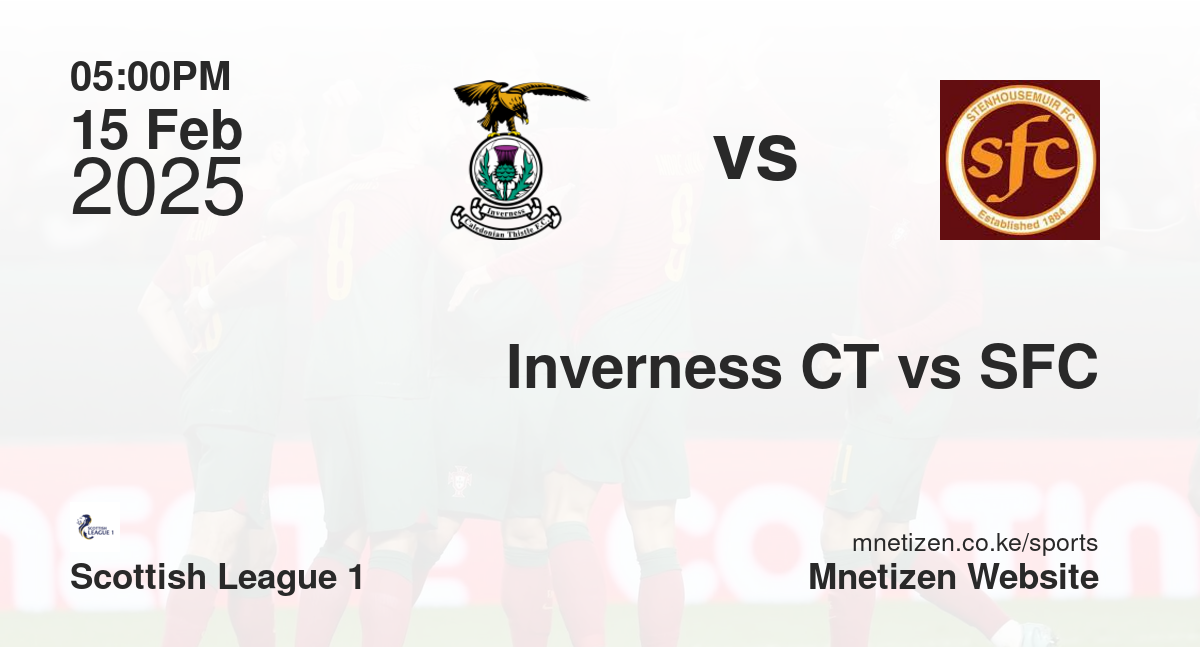 Inverness CT vs SFC