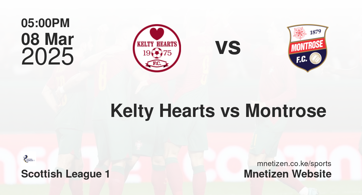 Kelty Hearts vs Montrose 