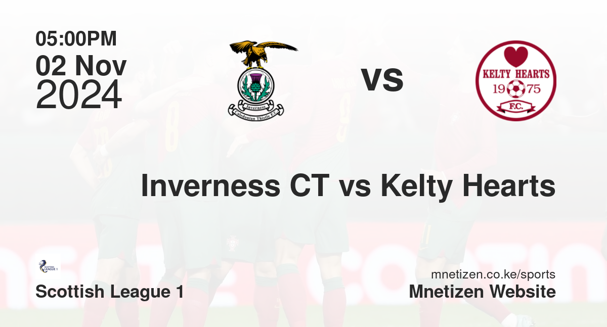 Inverness CT vs Kelty Hearts