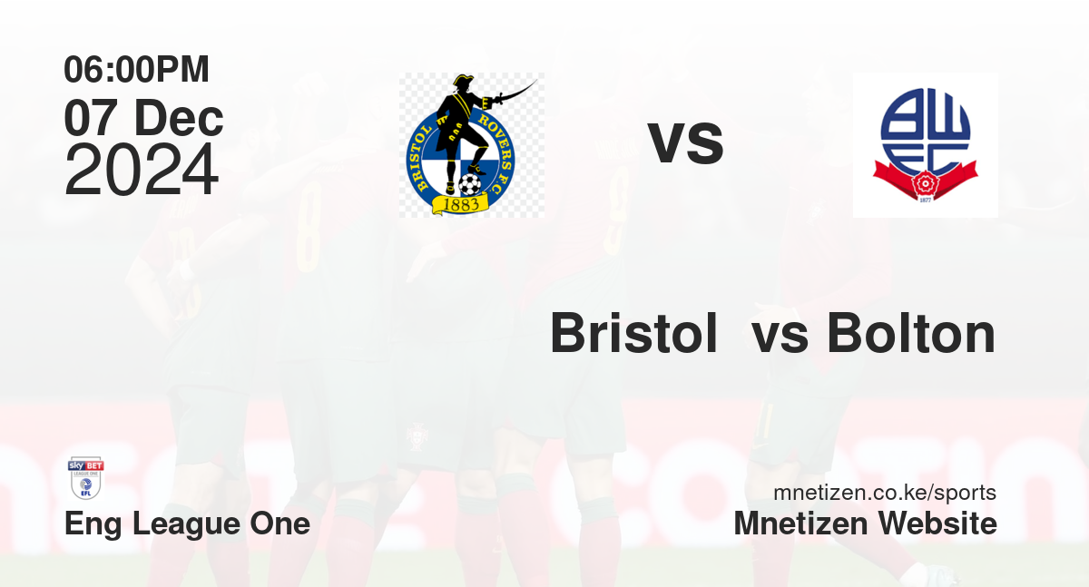 Bristol  vs Bolton