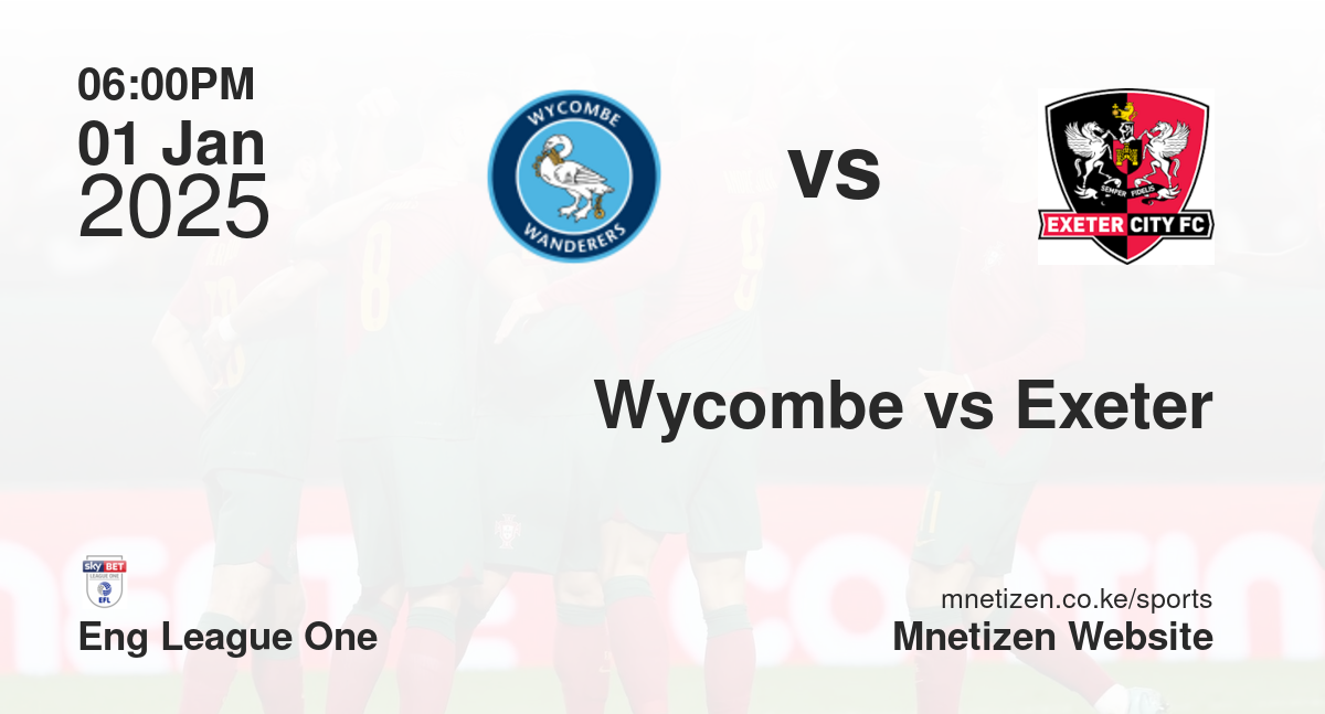 Wycombe vs Exeter